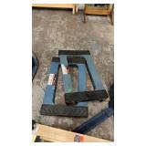 2 BLUE 1000 # MOVERS DOLLIES