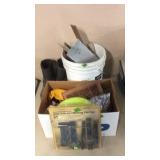 MASONRY TOOLS, AUTO TRIM & MOLDING TOOL SET & MISC