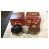 SPORT KING AUTOMATIC FLY REEL & HAWTHORNE NO. 61