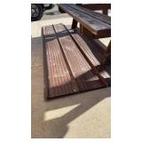 4 SHEETS OF METAL ROOFING