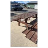 WOOD PICNIC TABLE