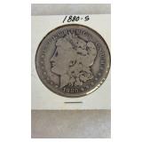 1880-S MORGAN SILVER DOLLAR