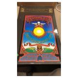 GRATEFUL DEAD METAL EMBOSSED LITHO POSTER