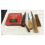 FLOATING FISH KNIFE, FILET KNIFE & SPOOL OF