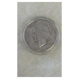 1924 SILVER PEACE DOLLAR