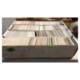 LARGE BOX OF SPORTS TRADING CARDS
