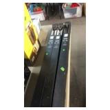 3 NEW LOFT DRAPERY RODS 36'-66'