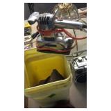 YLW BUCKET W/ BELT SANDER