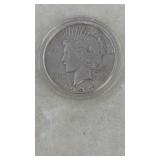 1934 SILVER PEACE DOLLAR