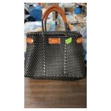 BLACK MAVIS BY HERRERA COVERTIBLE HAND BAG