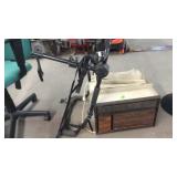 BIKE RACK & WINDOW AIR CONDITIONER