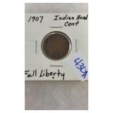 1907 INDIAN HEAD CENT