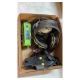 EAR PROTECTION, ICE CLEATS & CRANK RADIO