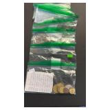 FOREIGN COINS FROM TURKEY, INDIA, GREECE, JAPAN,