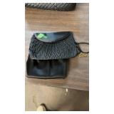2 BLACK LADIES PURSES
