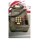 BARRETT VINTAGE ADDING MACHINE