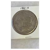 1921-S MORGAN SILVER DOLLAR