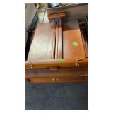 WOOD ARTIST SET (EASEL & PAINTS)