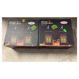 2 SOLAR FLAME LIGHT SETS