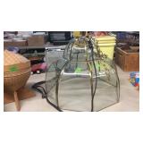 SABLE SOLID BRASS HANGING LIGHT FIXTURE