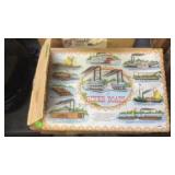 BX OF RIVER BOAT PLACE MATS