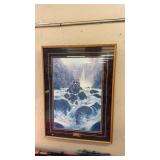 MEMBER'S ONLY BY STEVE HUSHMER FRAMED, 29'X39'