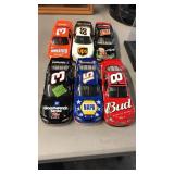 6 DIE CAST NASCAR RACECARS