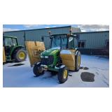 JOHN DEERE 5095M TRACTOR W/ DIAMOND SIDE MOWER