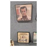 FRAMED ALBUMS- THE OUTLAWS & CONWAY TWITTY