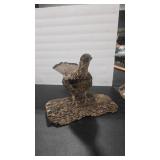 RUFFED GROUSE TAXIDERMY ON WOOD BASE