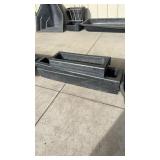 6 FEED LINERS 4' - 3 FEED LINERS 31' LONG