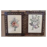 J.L. PREVOST FRAMED BOTANICAL PRINTS