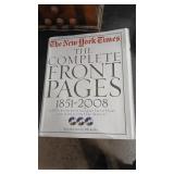 THE NEW YORK TIMES COMPLETE FRONT PAGES COFFEE