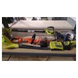 RYOBI, B&D POWER LAWN TOOLS INC BLOWER, WEED TRIMM