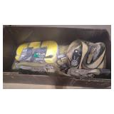 GROUP OF RATCHET STRAPS AND TOW STRAP