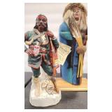 GARY SCHILDT LIQUOR DECANTER AND NATIVE AMERICAN