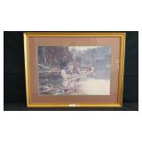 C.M.RUSSELL 'ON THE FLATHEAD'