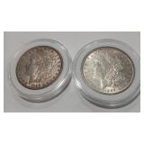1889 & 1890 S MORGAN DOLLARS