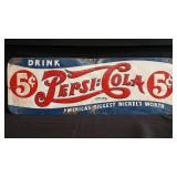 PEPSI COLA METAL SIGN