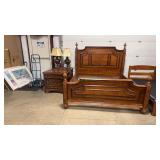 ASPENHOME 5 PC KING HEADBOARD FOOTBOARD RAILS