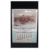 KALISPELL PLUMBING & HEATING 1962 CALENDAR