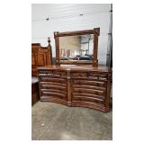 ASPENHOME 10 DRAWER -2 HIDDEN DRAWER DRESSER