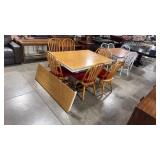 BREAKFAST TABLE & 6 CHAIRS LEAF