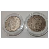 1890 & 1894 MORGAN DOLLARS