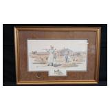 FRANK HAGEL - UNTITLED MONTANA CENTENNIAL ART