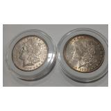 2 - 1900 MORGAN DOLLARS