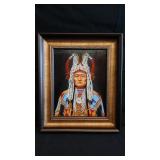 PAUL SURBER -UNTITLED NATIVE AMERICAN