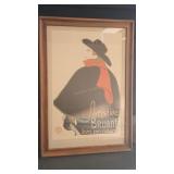 HENRI DE TOULOUSE-LAUTREC 'ARISTIDE BRUANT'