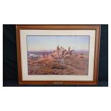 C.M. RUSSELL 'MEN OF THE OPEN RANGE'