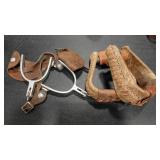 VINTAGE SPURS AND STIRRUPS